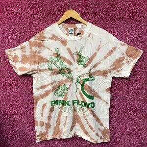 Pink Floyd Knebworth '75 Flea Market Tie Dye T-Shirt Medium